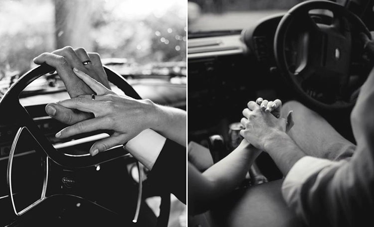 В машине с девушкой за руку (11 фото) - красивые картинки и HD фото
